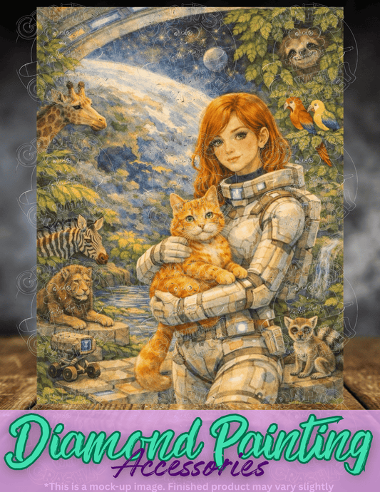 "Noah's Ark in Space" by ©RedNiN Gallery Premium Accessories for Diamond Painting