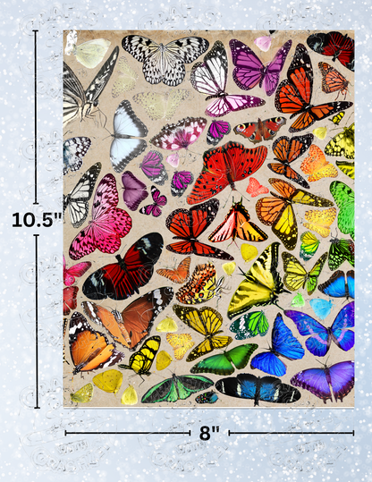 "Butterfly Pattern" By ©Anthony Christou Decorative Diamond Painting Release Papers