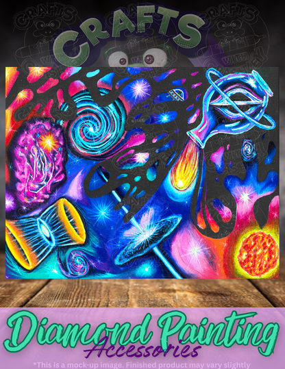 "Essence of the Universe" by ©Courtney Lyons Premium Accessories for Diamond Painting