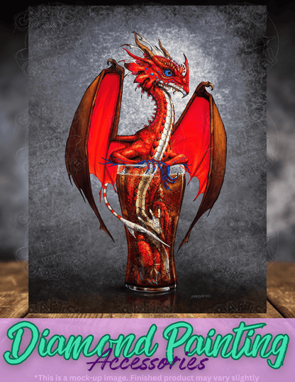 "Cola Dragon" by ©Stanley Morrison Premium Accessories for Diamond Painting