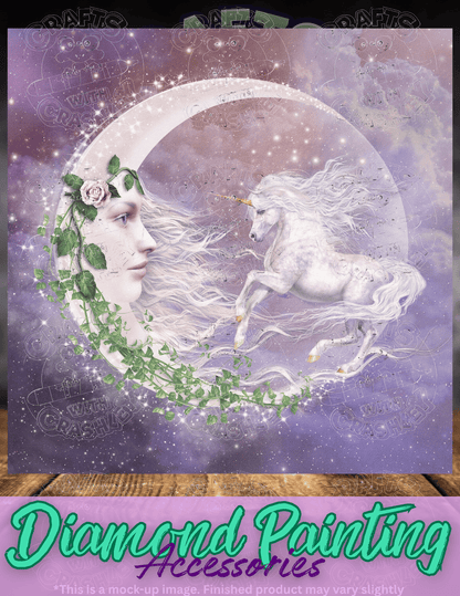 "Moonicorn" by ©Laurie Prindle Premium Accessories for Diamond Painting