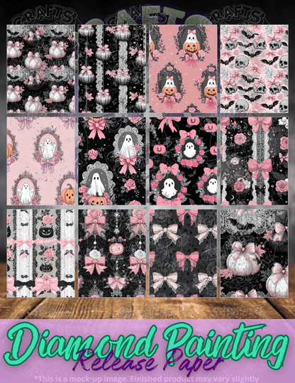 Gothic Pink Combo Pack Premium Release Paper for Diamond Painting