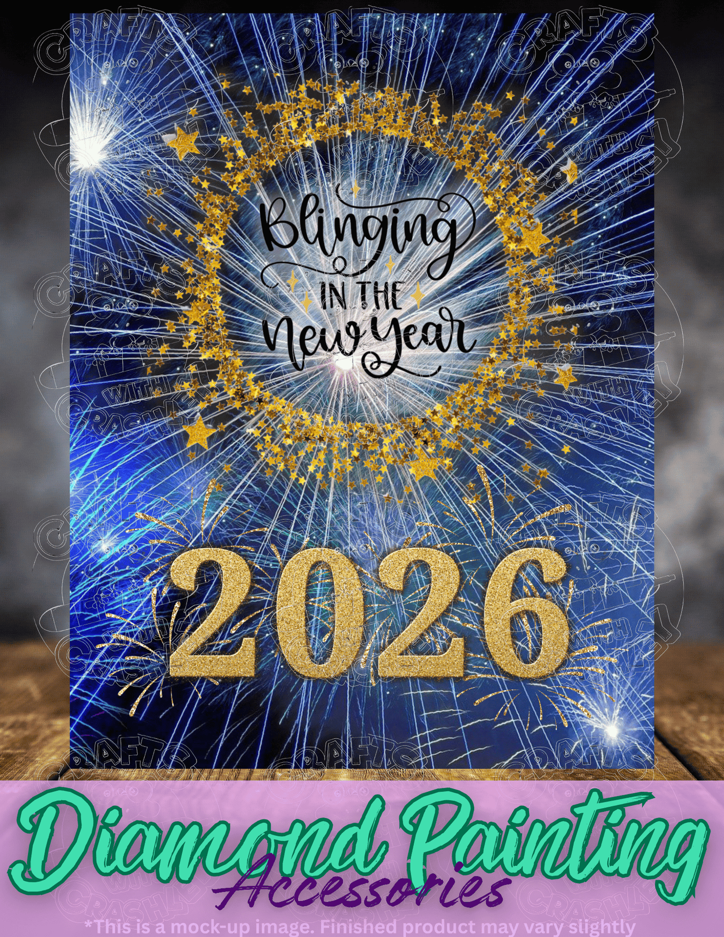 "Blinging in the New Year 2026" Premium Accessories for Diamond Painting