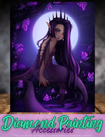 "Deity of the Forgotten" by ©Femke Deborah Premium Accessories for Diamond Painting