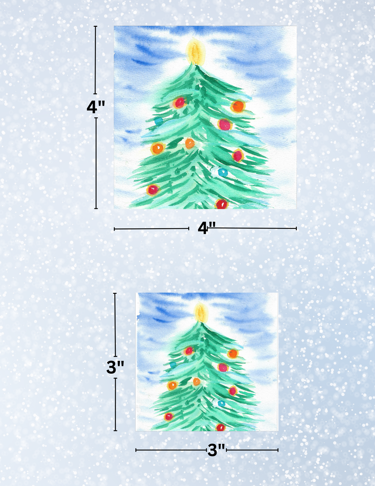 "Christmas Tree" By Crafting Journey Decorative Diamond Painting Release Papers