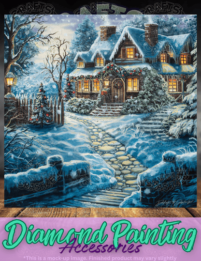 "Home for the Holidays" by ©Dakota Daetwiler Premium Accessories for Diamond Painting