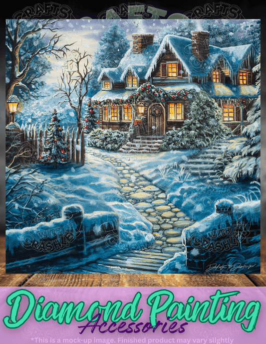 "Home for the Holidays" by ©Dakota Daetwiler Premium Accessories for Diamond Painting