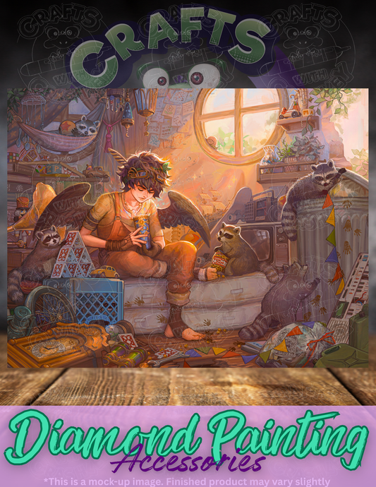 "Crows Corner" by ©Ivy Dolamore Premium Accessories for Diamond Painting