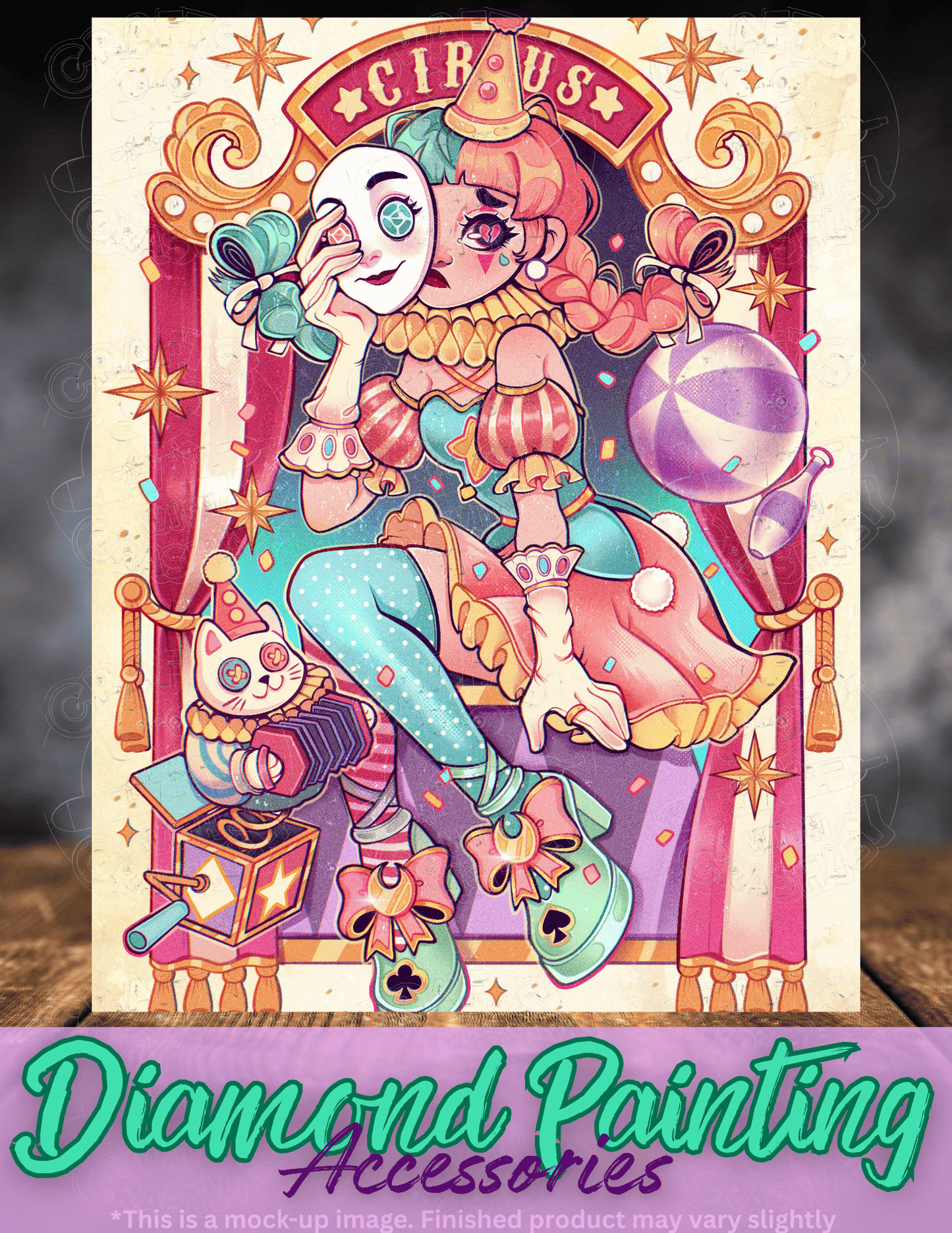 "Circus" by ©Mrs Butter D Premium Accessories for Diamond Painting