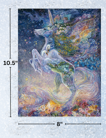"Soul of a Unicorn" by ©Josephine Wall Decorative Diamond Painting Release Papers