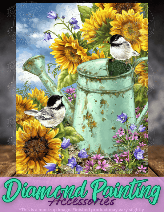 "Sunflower Garden" by ©Dona Gelsinger Premium Accessories for Diamond Painting