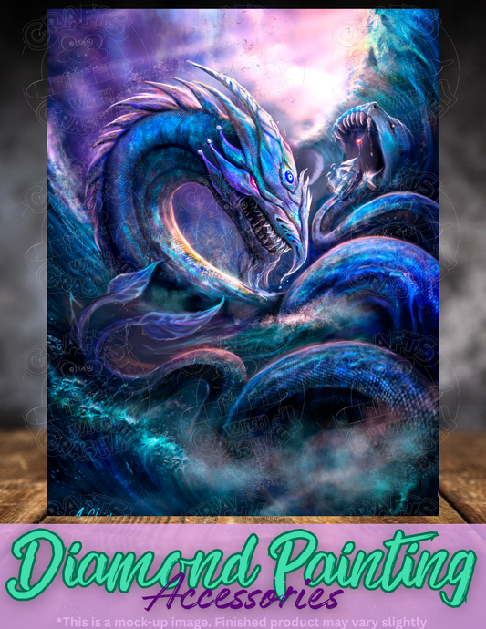 "Leviathan Dragon" by ©Anthony Christou Premium Accessories for Diamond Painting