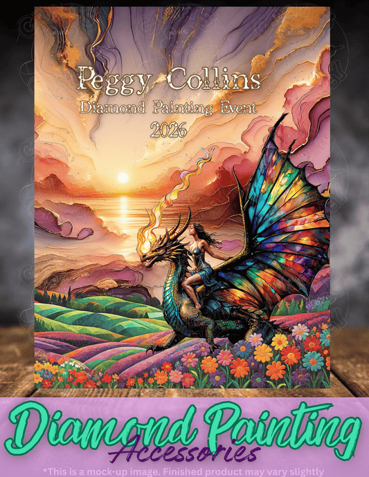 "Peggy Collins Diamond Painting Event 2026" by ©Peggy Collins Premium Accessories for Diamond Painting