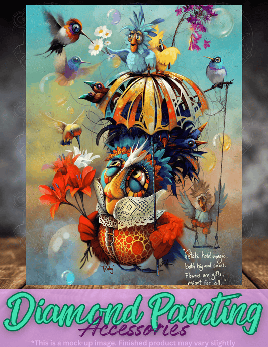 "Ruby" by ©Richard Lorenz Premium Accessories for Diamond Painting