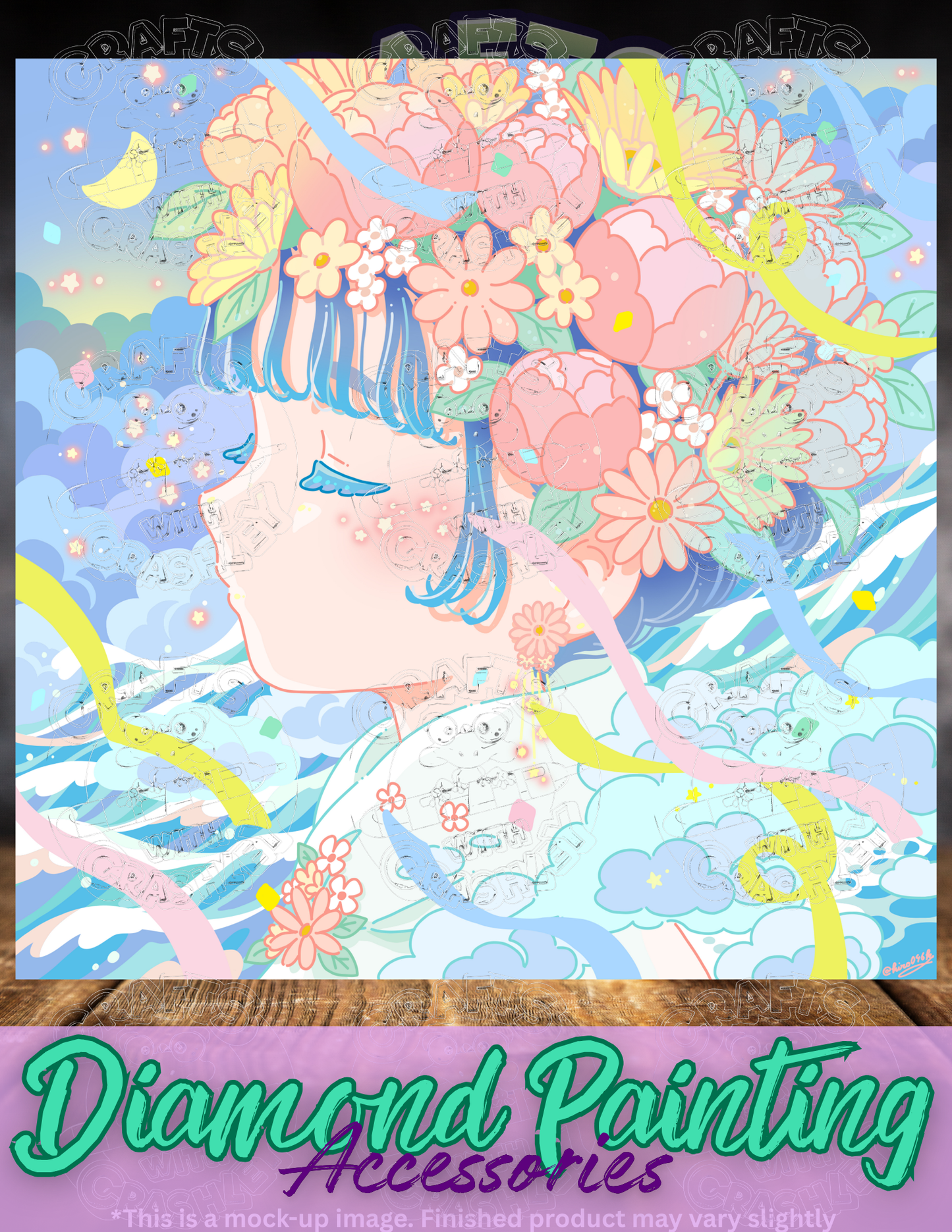 "Carnival" by ©Hiroko Hashimoto Premium Accessories for Diamond Painting