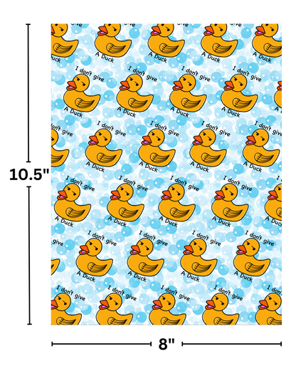 "I Don't Give A Duck" by Mrs Coffee Decorative Diamond Painting Release Papers