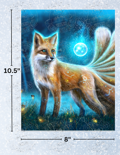 "Kitsune Tuskiko" By ©Anthony Christou Decorative Diamond Painting Release Papers