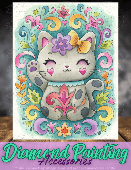 "Rococo Cat" by ©Jeremiah Ketner Premium Accessories for Diamond Painting