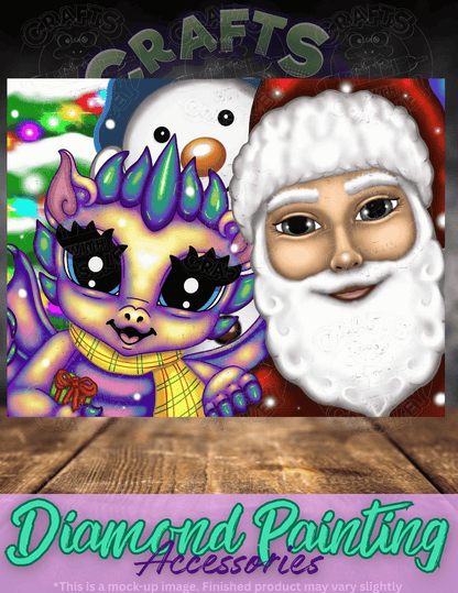 "Christmas Greetings" by ©Emma Casey Premium Accessories for Diamond Painting