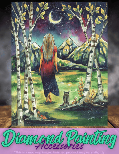 "A Quiet Universe" by ©Kat Fedora Premium Accessories for Diamond Painting