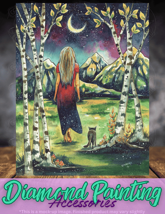 "A Quiet Universe" by ©Kat Fedora Premium Accessories for Diamond Painting