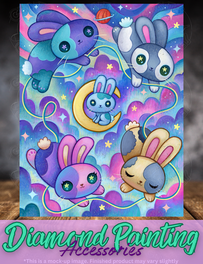 "Usagi Moon" by ©Jeremiah Ketner Premium Accessories for Diamond Painting