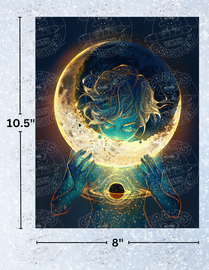 "Moon Eater" by ©Yuumei Decorative Diamond Painting Release Papers