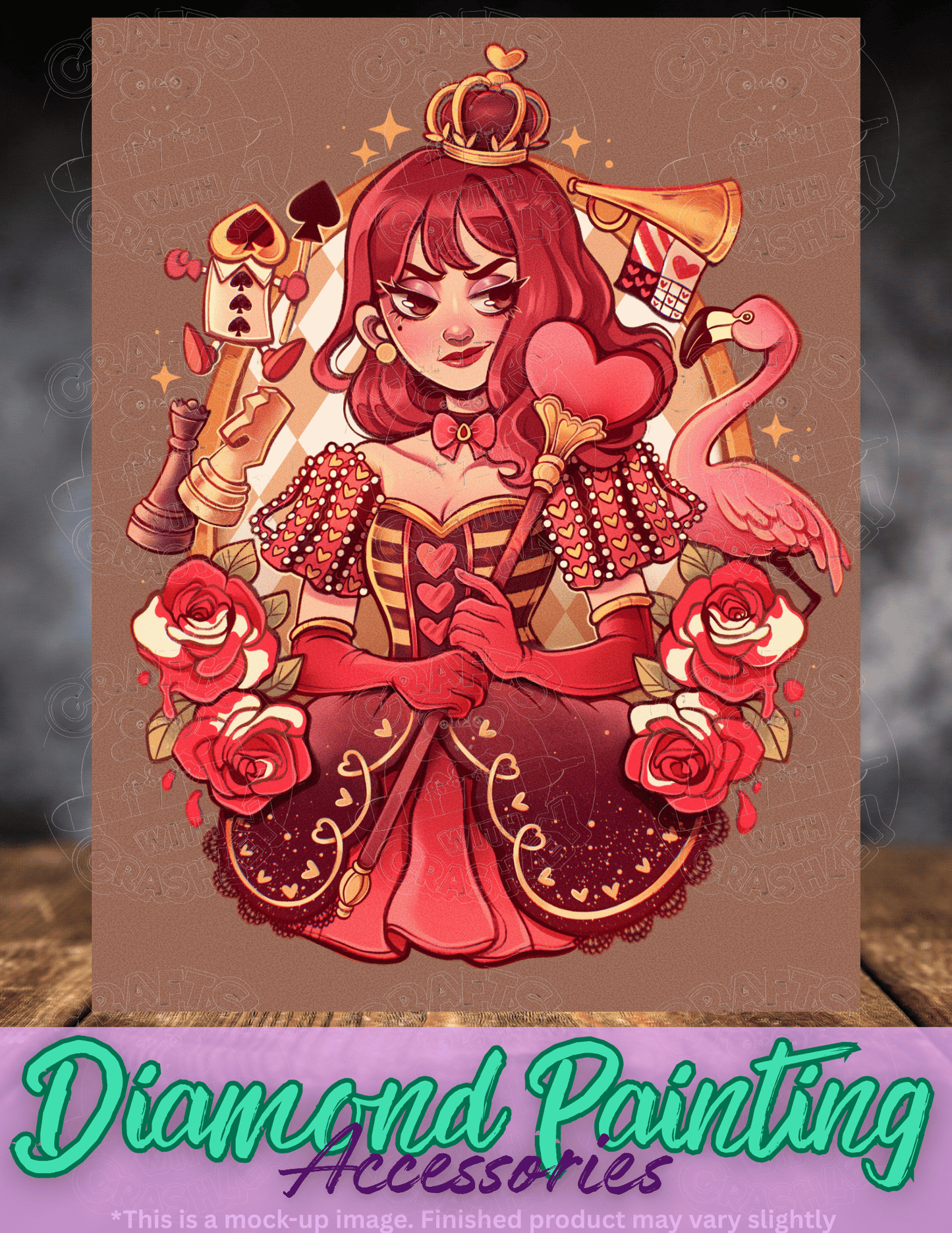 "Queen of Hearts" by ©Mrs Butter D Premium Accessories for Diamond Painting