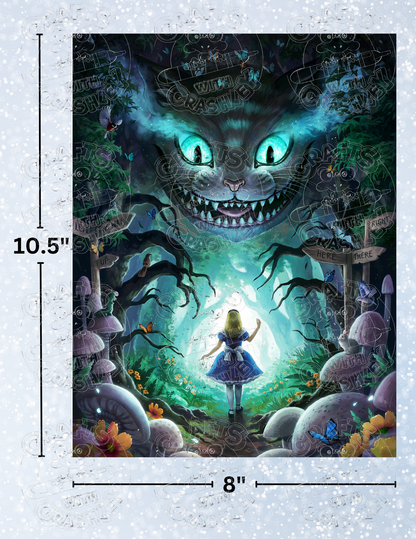 "Into Wonderland" by ©JoJoes Art Decorative Diamond Painting Release Papers