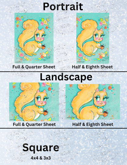 Product Bundle "Yellow Squirrel" by ©Miss Fluff