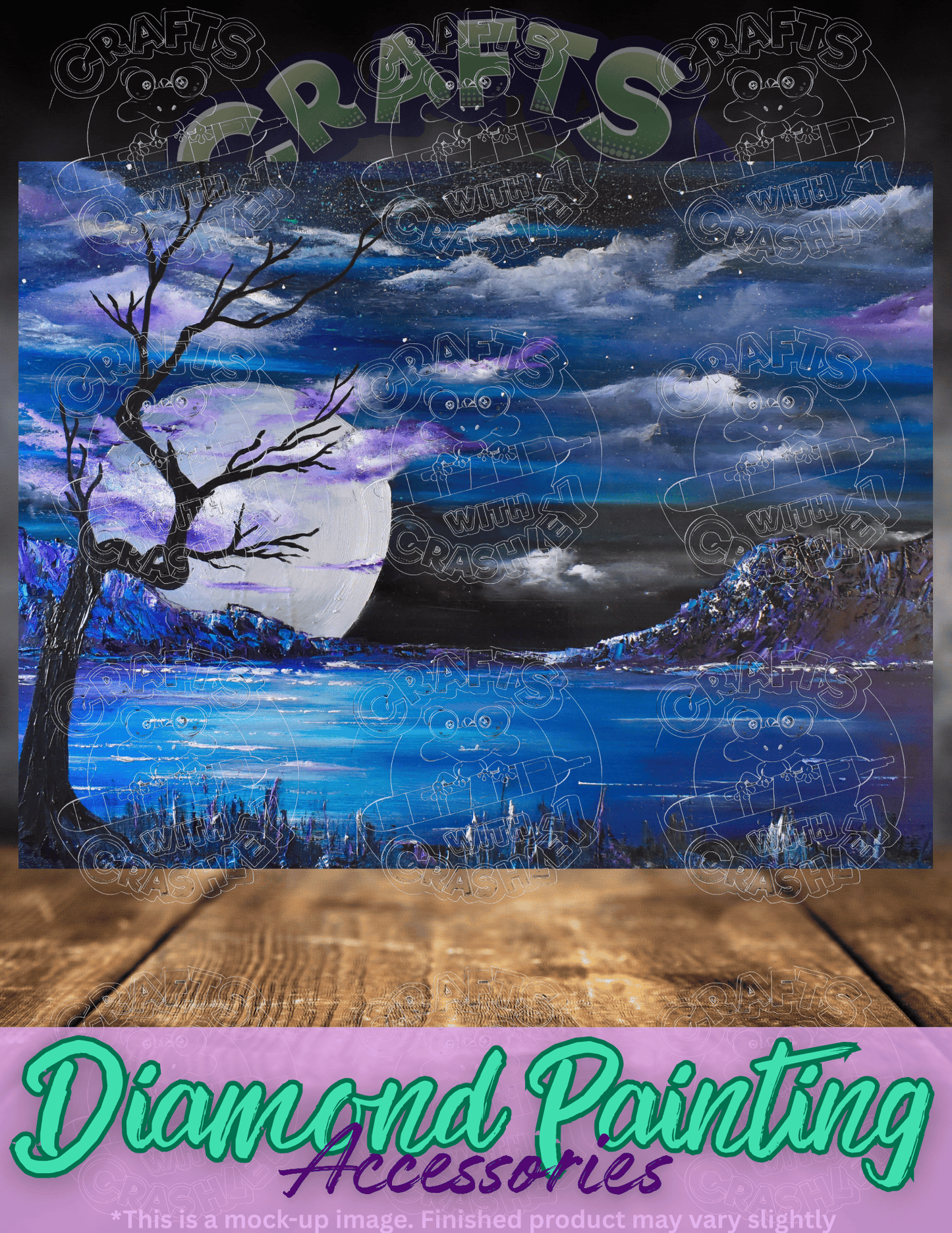 "Midnight" by ©Deborah Malcolm Premium Accessories for Diamond Painting