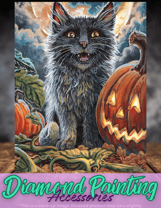 "Spooky Kitty" by ©Dakota Daetwiler Premium Accessories for Diamond Painting
