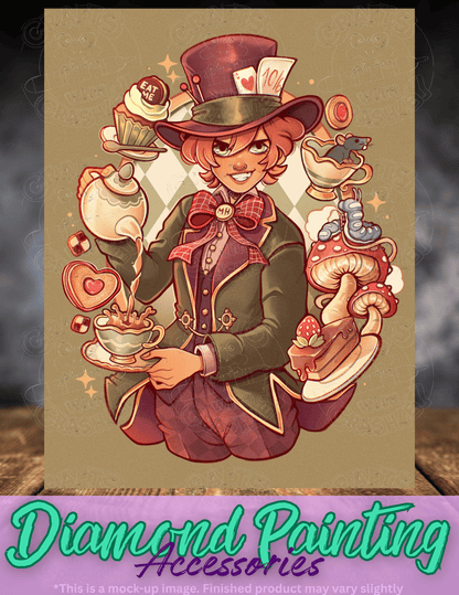 "The Mad Hatter" by ©Mrs Butter D Premium Accessories for Diamond Painting