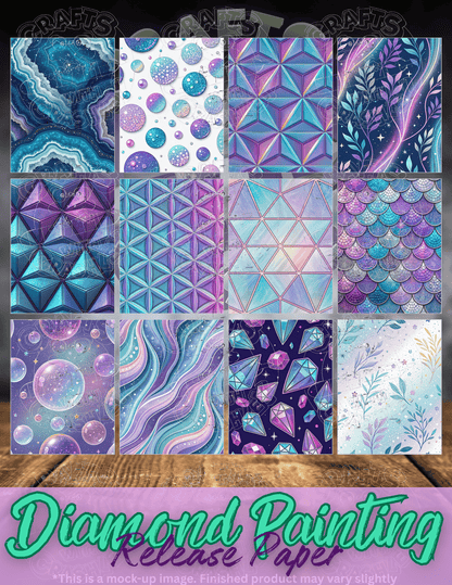 Celestial Prism Dreams Combo Pack Premium Release Paper for Diamond Painting