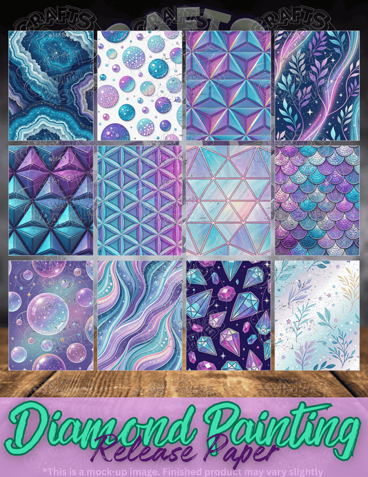 Celestial Prism Dreams Combo Pack Premium Release Paper for Diamond Painting