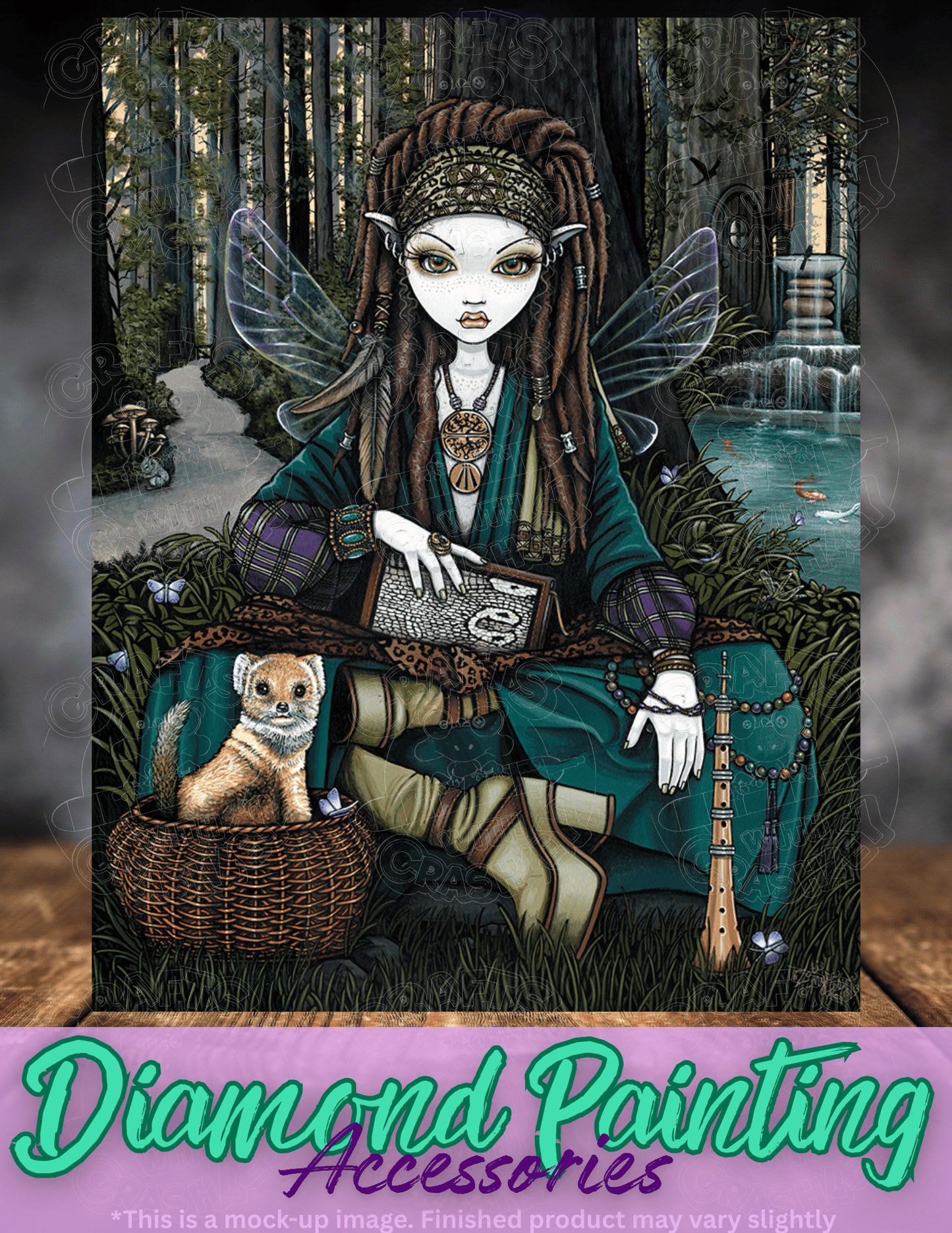 "Zoti" by ©Myka Jelina Premium Accessories for Diamond Painting