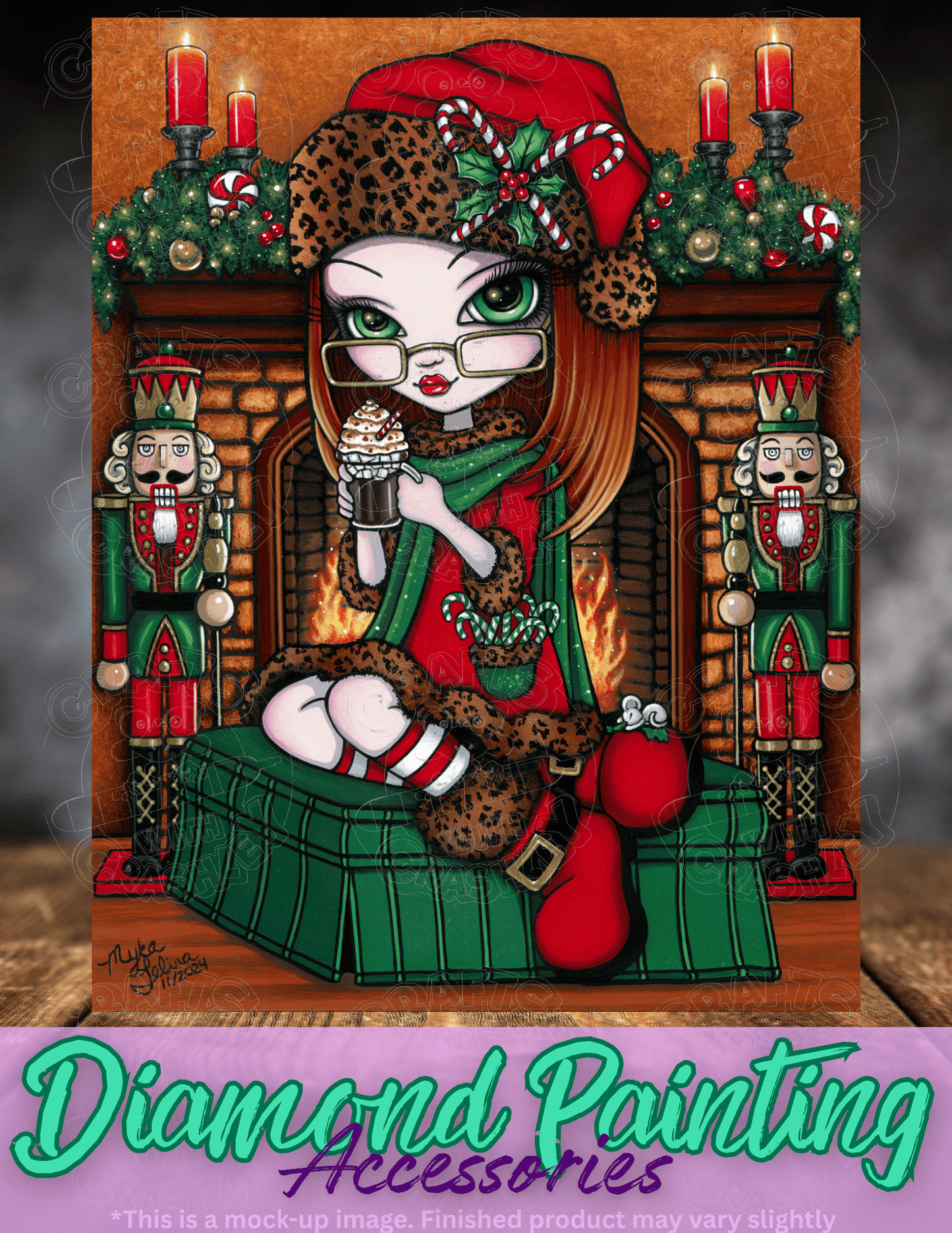 "Minikin Chris" by ©Myka Jelina Premium Accessories for Diamond Painting