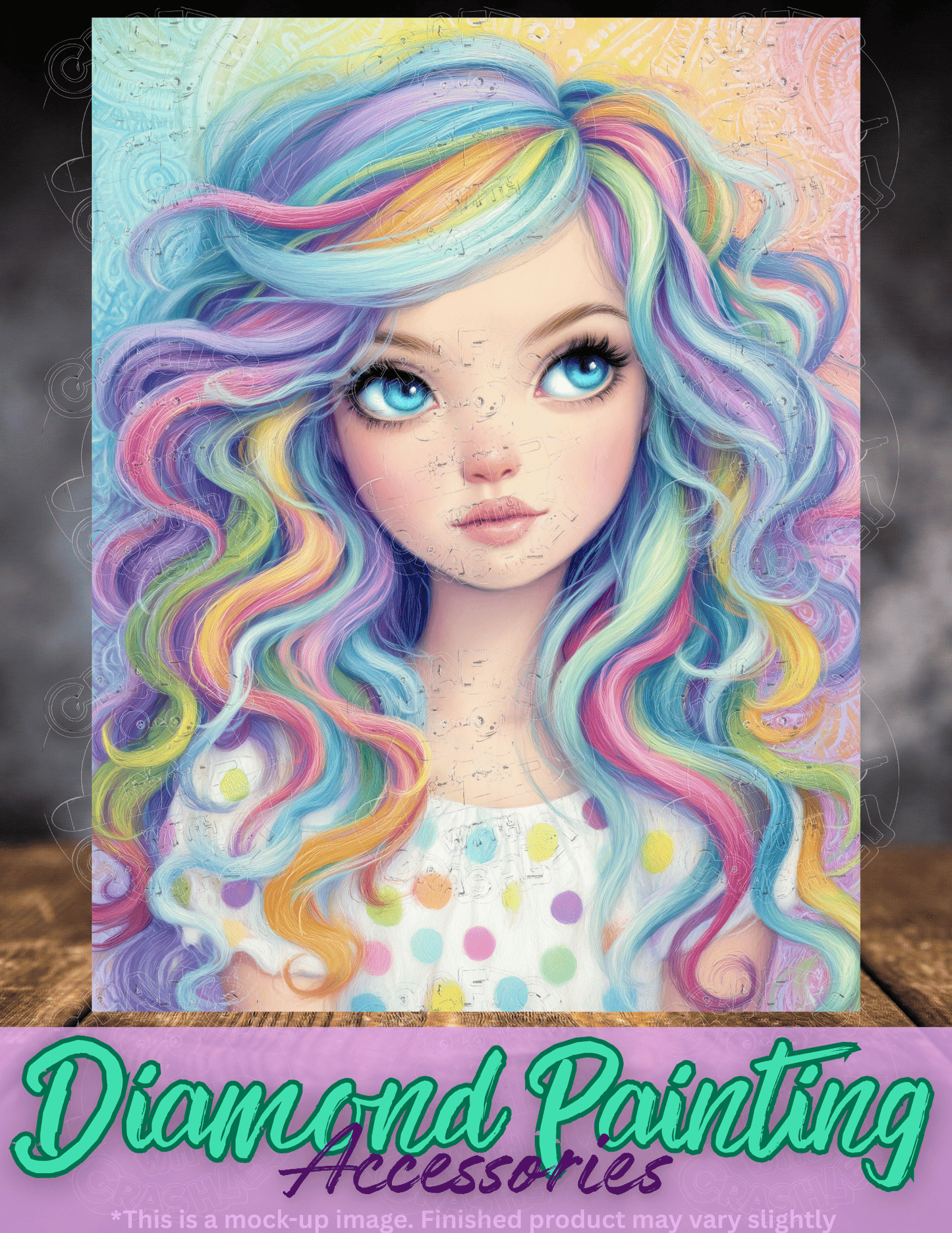 "Confetti Daydream" by ©Cocomarshmallow Premium Accessories for Diamond Painting