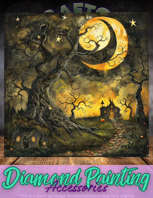 "Happy Fright Night" by ©Claudia McKinney Premium Accessories for Diamond Painting