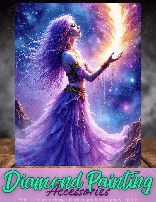 "Celestial Flame Dancer" by ©Kelly Reins Premium Accessories for Diamond Painting