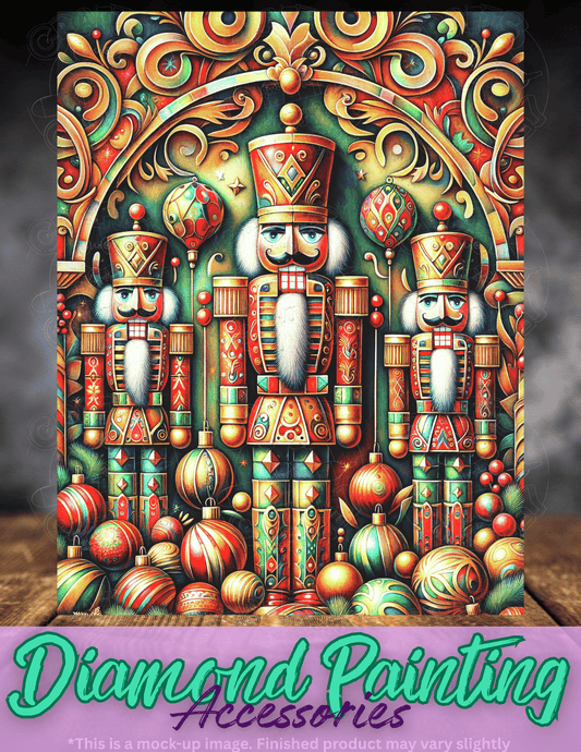"Nutcrackers on Guard" by ©Peggy Collins Premium Accessories for Diamond Painting