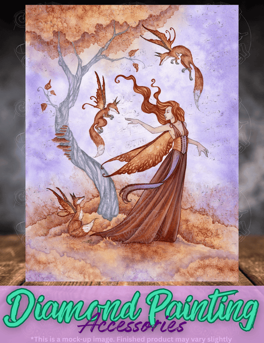 "Autumn Companions" by ©Amy Brown Premium Accessories for Diamond Painting