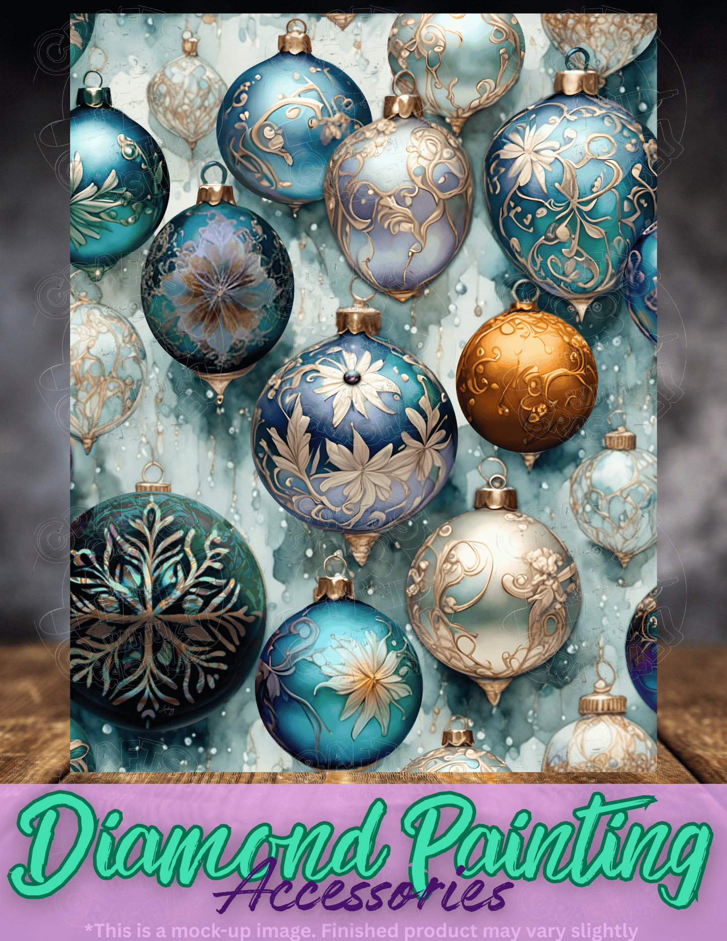 "Ornamental Beauty" by ©T.S. Larking Premium Accessories for Diamond Painting