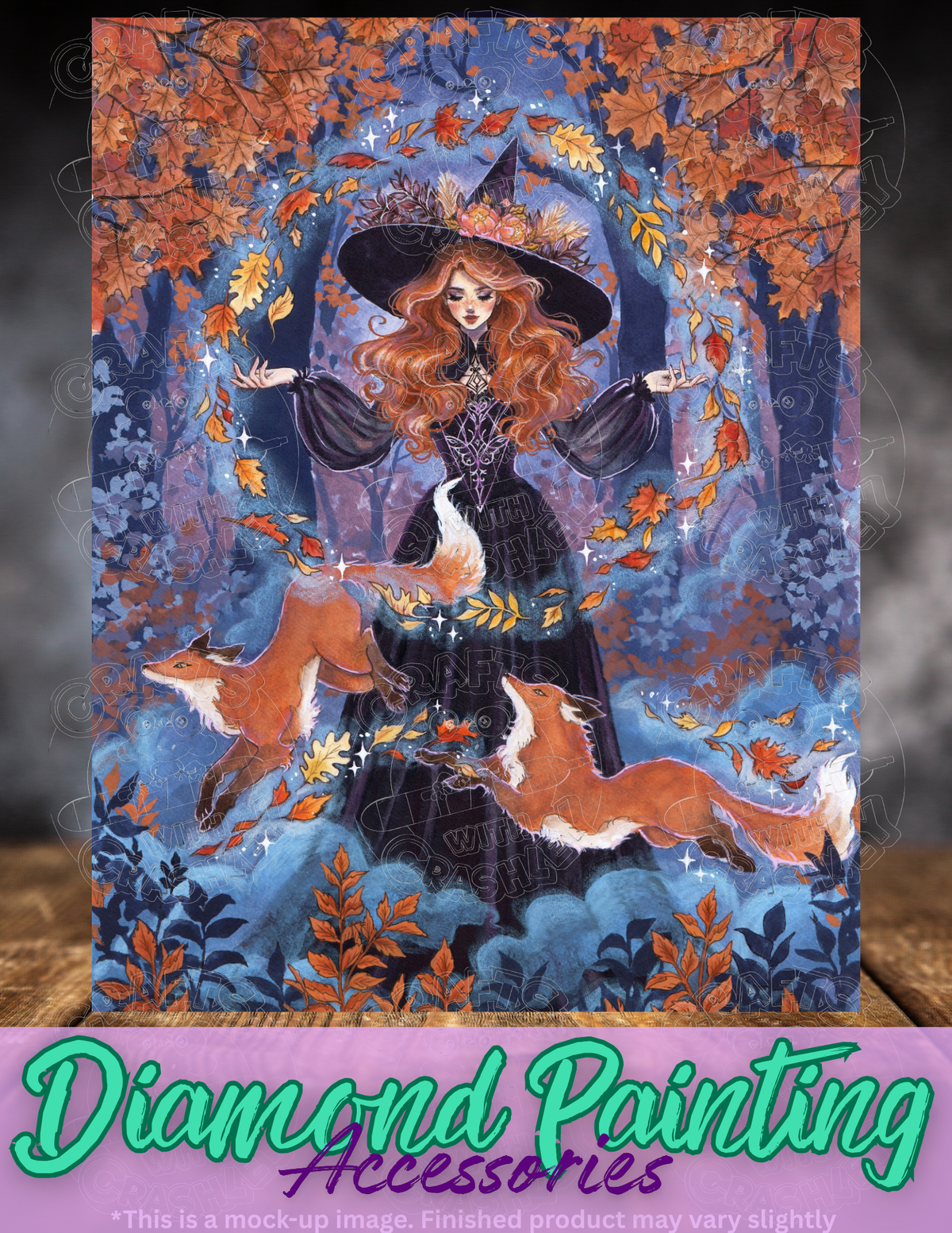"Autumn Magic" by ©Aria Illustration Premium Accessories for Diamond Painting