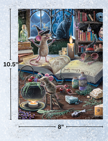 "Endless Cheese" by ©Dakota Daetwiler Decorative Diamond Painting Release Papers