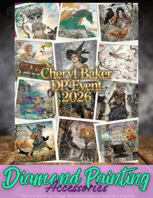 "Cheryl Baker DP Along 2026" by ©Cheryl Baker Premium Accessories for Diamond Painting