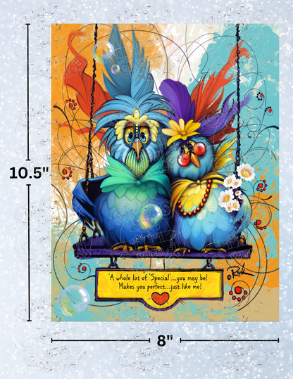 "Perfect" by ©Richard Lorenz Decorative Diamond Painting Release Papers