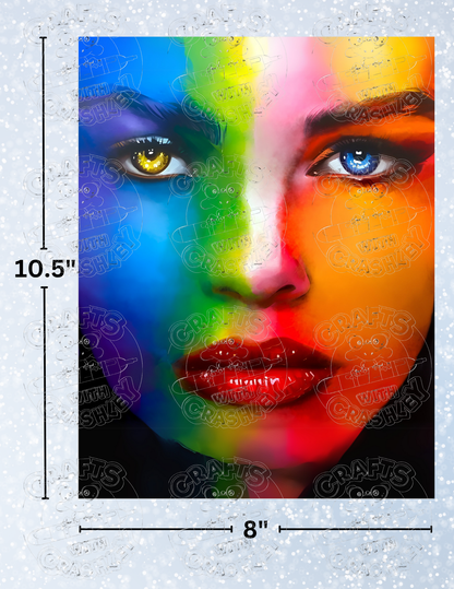 "The Hues to Your Soul" by Stacy Deal Decorative Diamond Painting Release Papers