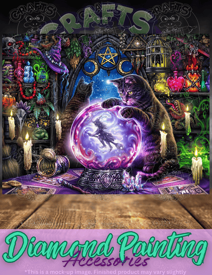 "Feed the Cat" by ©Sarah Richter Premium Accessories for Diamond Painting