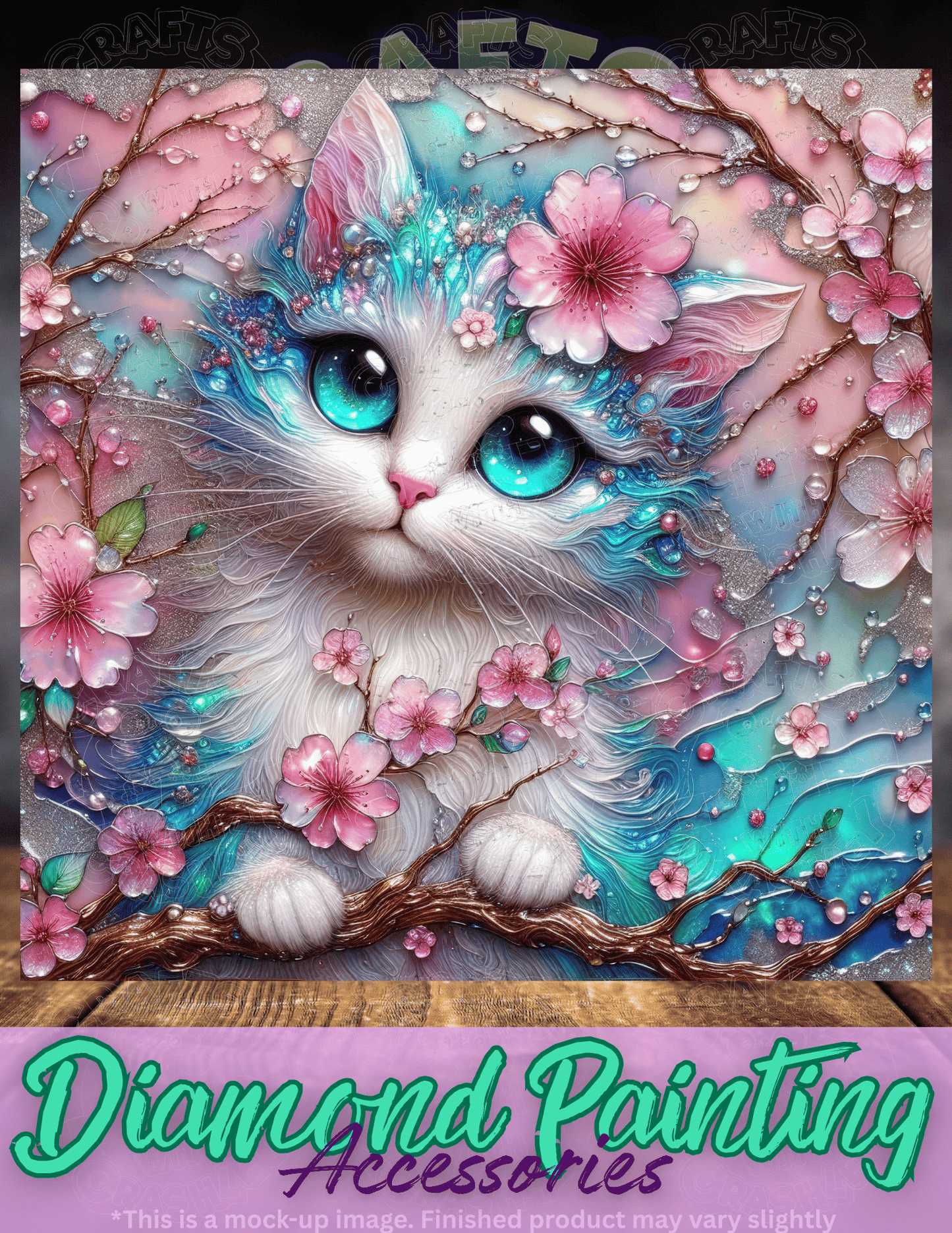 "Hello Sakura" by ©Cocomarshmallow Premium Accessories for Diamond Painting